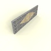 element gard prefabricat temelie model romb