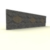 element gard prefabricat temelie model solzi